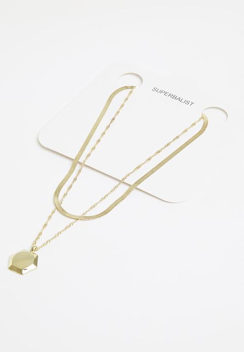 Superbalist - Phillipa layered necklace - gold