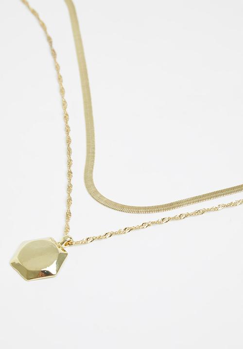 Superbalist - Phillipa layered necklace - gold