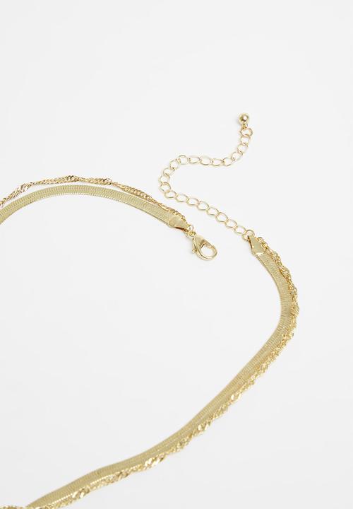 Superbalist - Phillipa layered necklace - gold