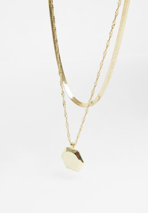 Superbalist - Phillipa layered necklace - gold