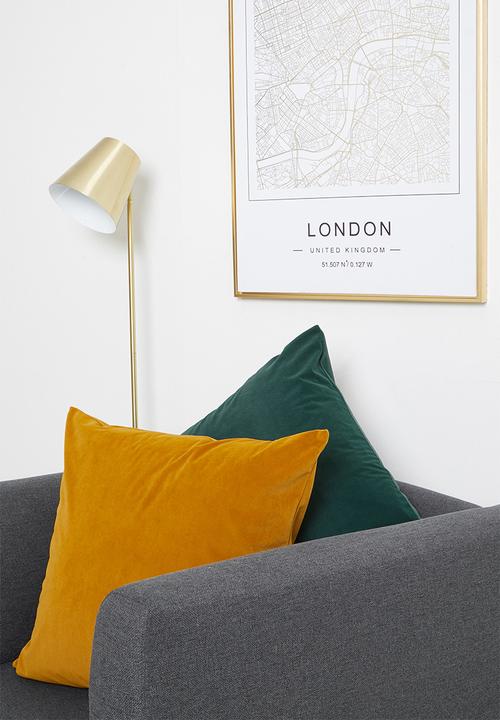 Sixth Floor - Lavish cushion cover - honey