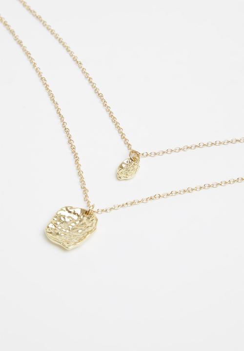 Superbalist - Maeve layered necklace - gold