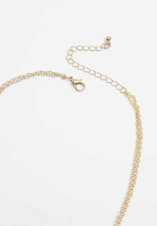 Superbalist - Maeve layered necklace - gold