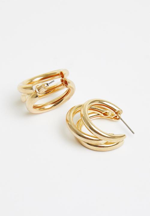 Superbalist - Lynn hoop earrings - gold