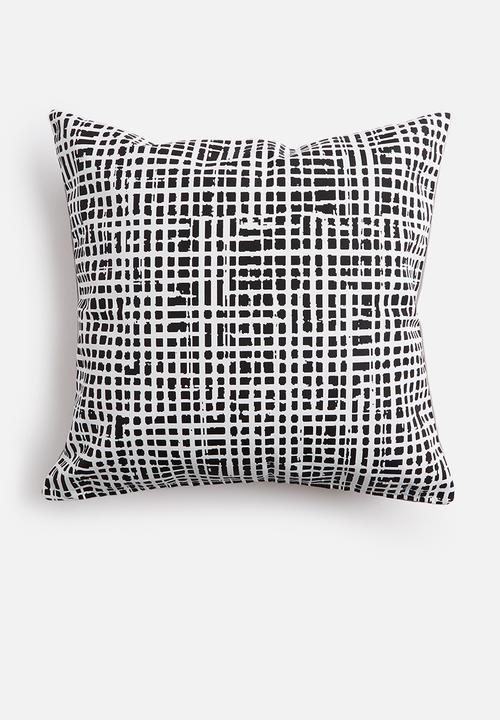 Hertex Haus - Morse outdoor cushion cover - ebony