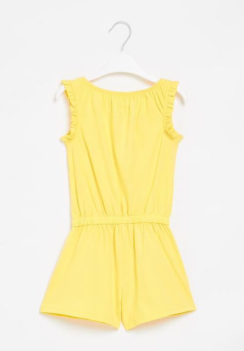 Pop Candy - Playsuit - lemon yellow