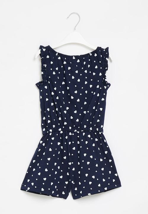 Pop Candy - Playsuit - navy 