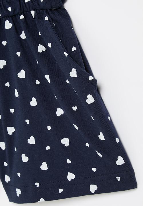 Pop Candy - Playsuit - navy 