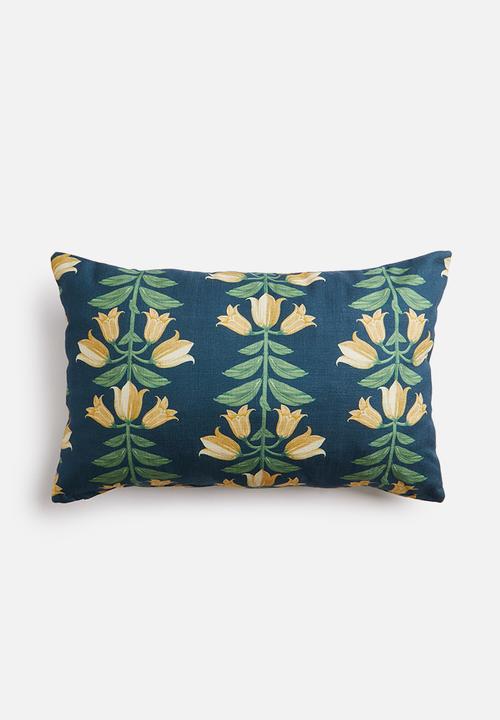 Hertex Fabrics - High tea cushion cover - indigo spruce