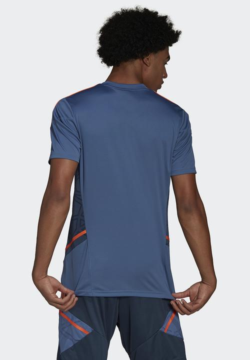 adidas Performance - Manchester United Condivo 22 Training Jersey - crew blue