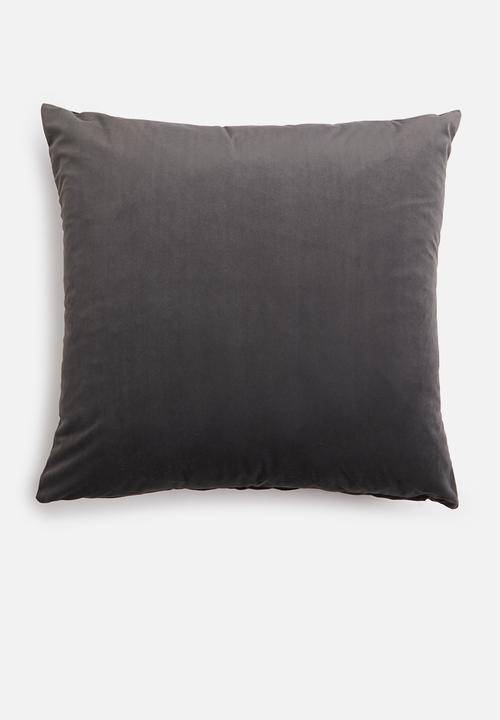 Sixth Floor - Lavish cushion cover - pewter