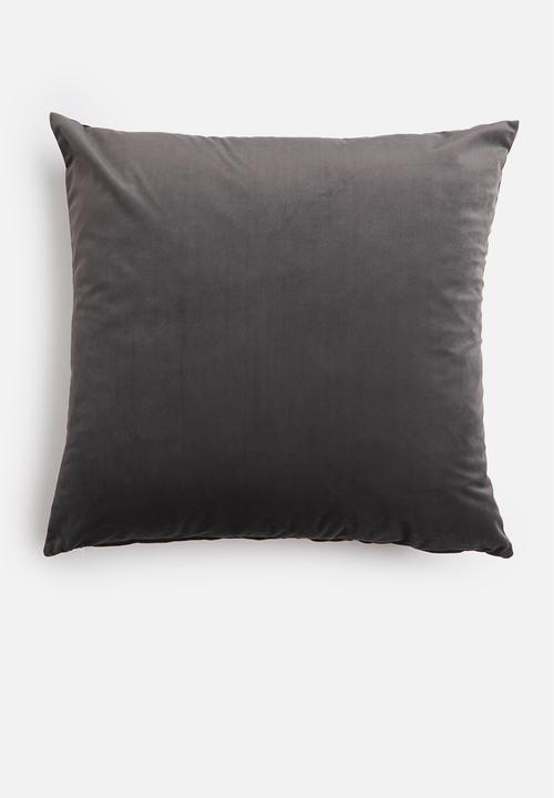 Sixth Floor - Lavish cushion cover - pewter