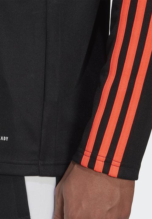 adidas Performance - Tiro essentials training top - Black & app solar red