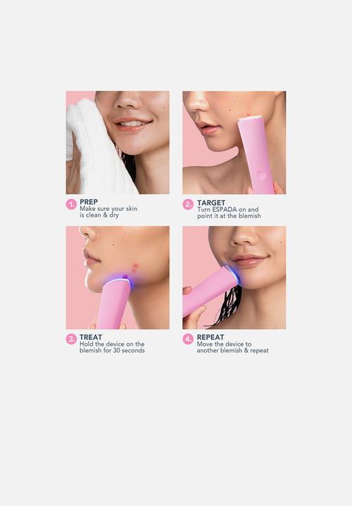 FOREO Sweden - ESPADA™ Acne Treatment - Pearl Pink