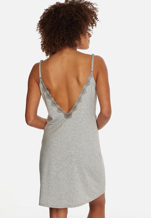 Calvin Klein - Chemise sentual cotton - grey heather