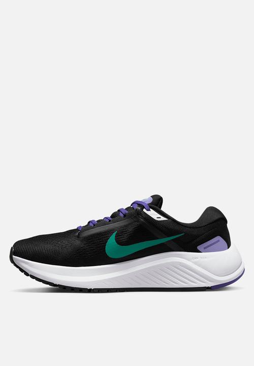 Nike - Nike air zoom structure 24 - black/neptune green-lapis-light thistle