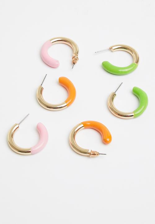 Superbalist - Maggie hoop earrings - multi