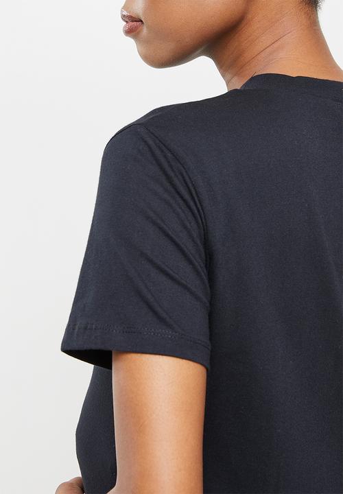 Superbalist - Maternity slogan/graphic tee - black