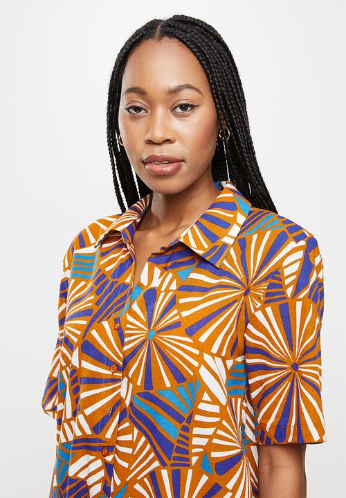 Trendyol - Patterned overall jumpsuit - multi 
