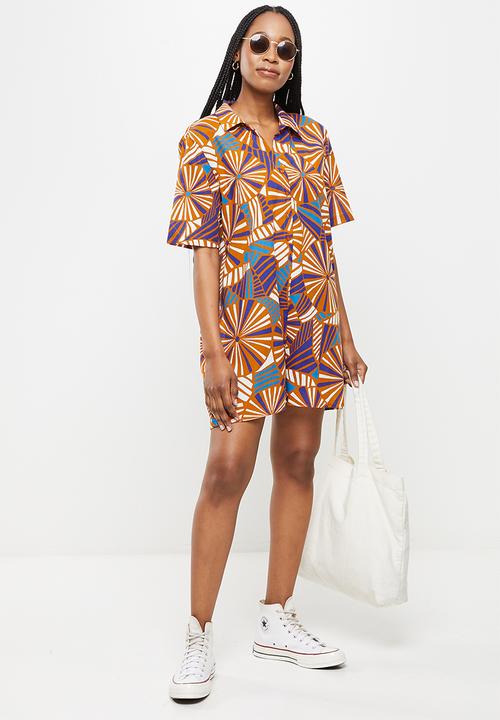 Trendyol - Patterned overall jumpsuit - multi 