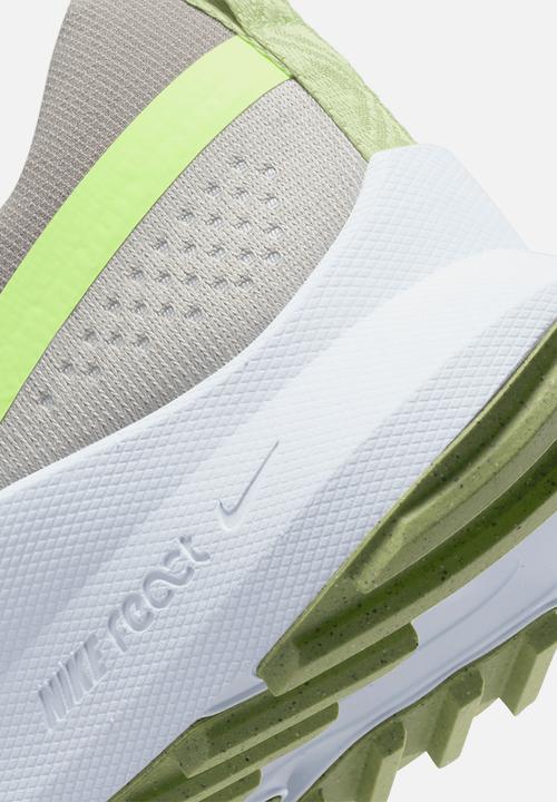 Nike - React pegasus trail 4 - lt iron ore/volt-cobblestone