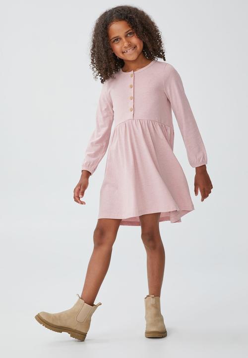 Cotton On - Payton long sleeve dress - zephyr