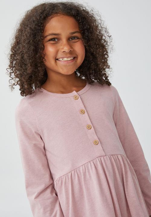 Cotton On - Payton long sleeve dress - zephyr