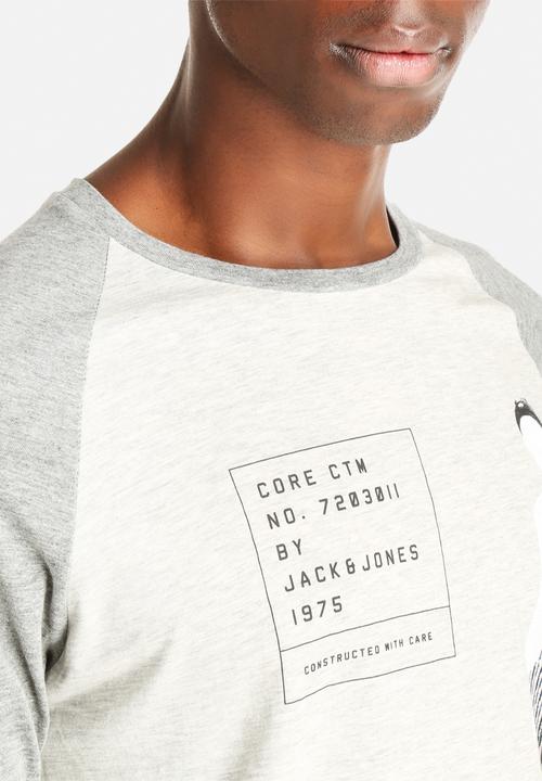 Jack & Jones - Label Crew Tee