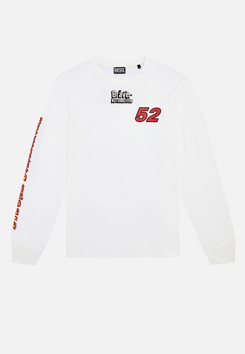 Diesel  - T-just-ls-c3 tee - white