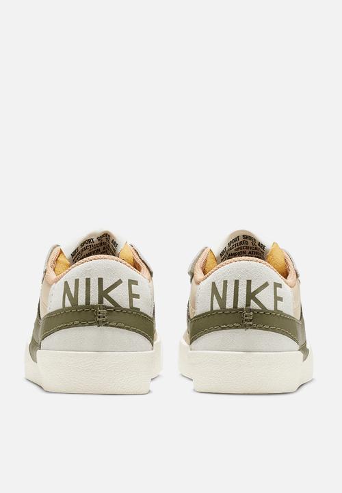 Nike - Nike blazer low '77 jumbo - sanddrift/medium olive-light silver