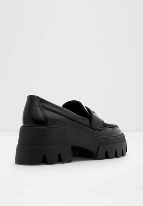 ALDO - Grandwalk leather loafer - black
