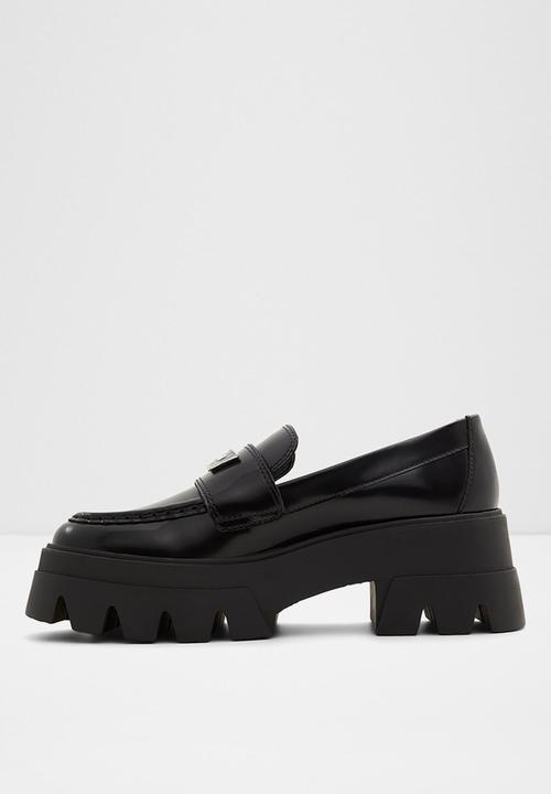ALDO - Grandwalk leather loafer - black