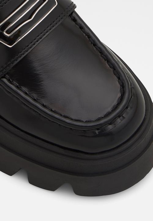 ALDO - Grandwalk leather loafer - black