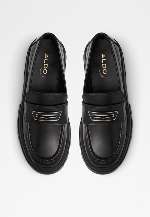 ALDO - Grandwalk leather loafer - black