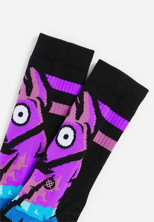 Stance Socks - Gimme that loot socks - black & purple