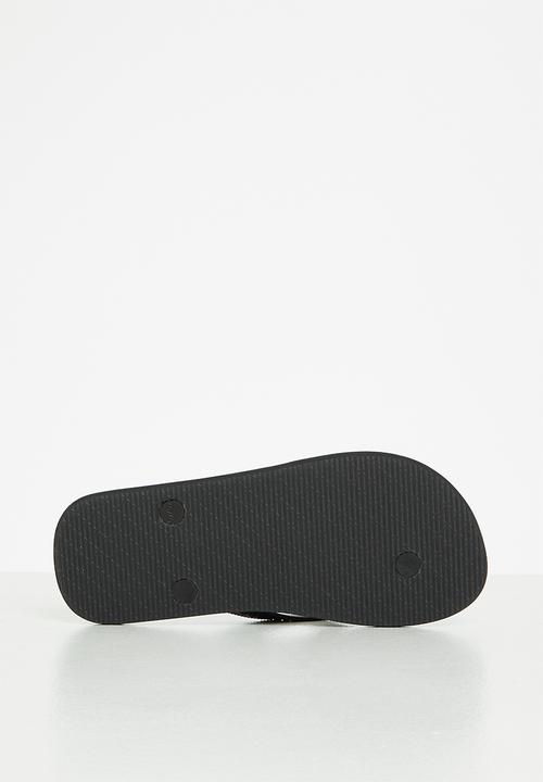 Oakley - Golden oak flip-flop - black