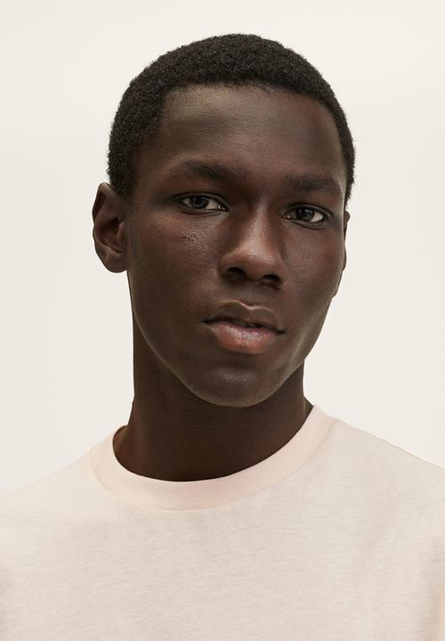 MANGO - Cherlo sustainable cotton basic T-shirt - neutral