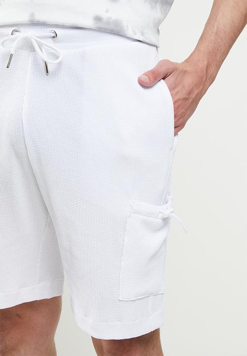 Only & Sons - Onsalf reg sweatshorts - bright white