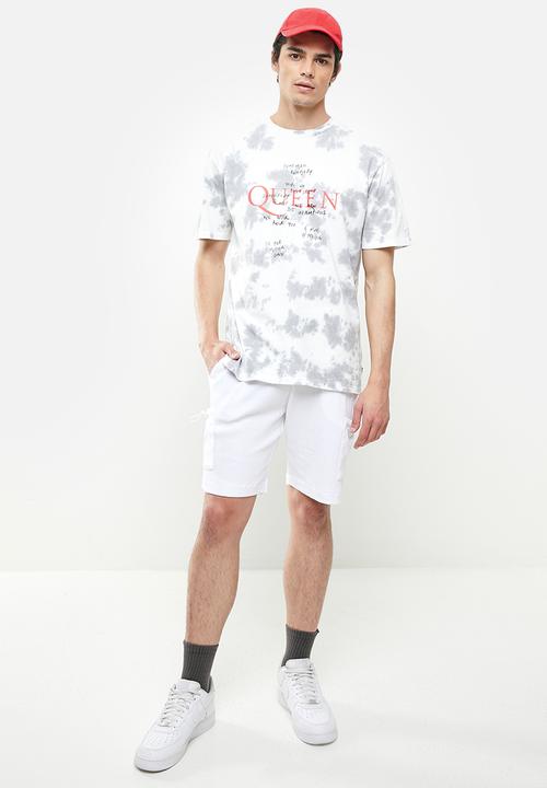 Only & Sons - Onsalf reg sweatshorts - bright white