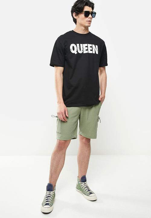 Only & Sons - Onsqueen rlx short sleeve tee - black