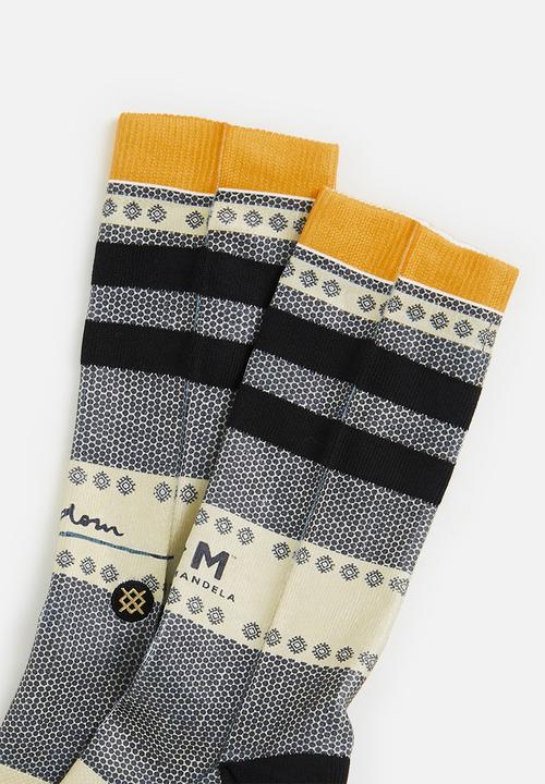 Stance Socks - Freedom mandela socks - multi 