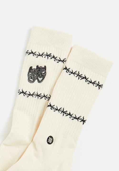 Stance Socks - Louie lopez socks - off white