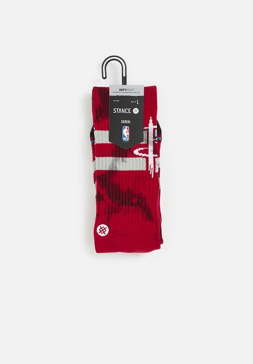 Stance Socks - Rockets dyed socks - red