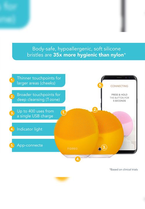 FOREO Sweden - LUNA™ 3 Mini - Sunflower Yellow