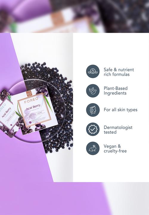 FOREO Sweden - UFO™ Masks - Activated Acai Berry