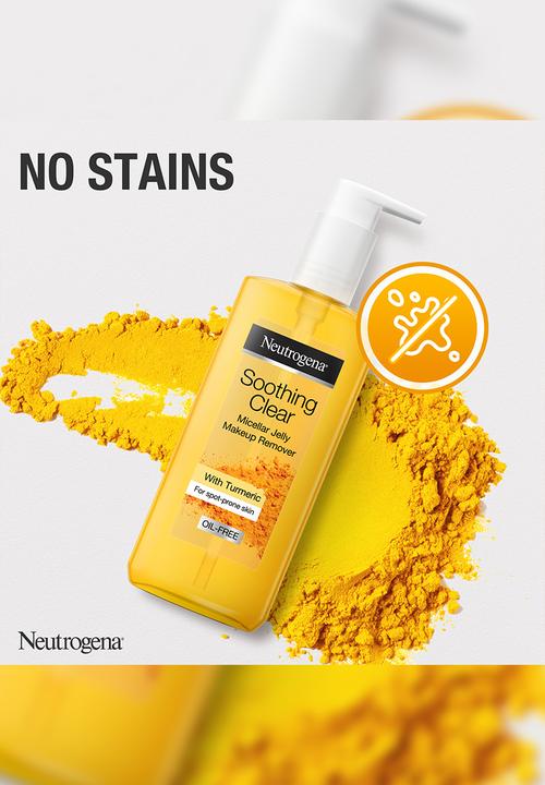 Neutrogena - Soothing Clear Micellar Jelly Makeup Remover