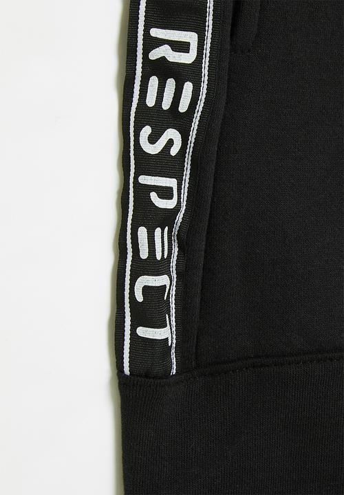 MINOTI - Respect fleece short - black