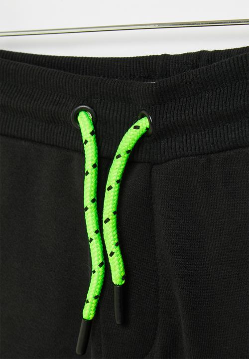 MINOTI - Respect fleece short - black