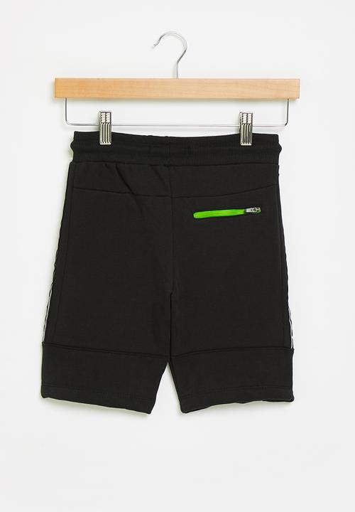 MINOTI - Respect fleece short - black