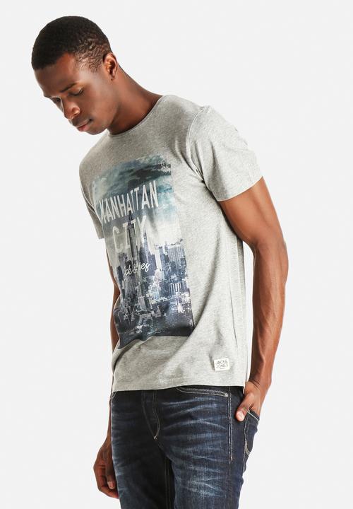 Jack & Jones - Bird eye tee crew neck